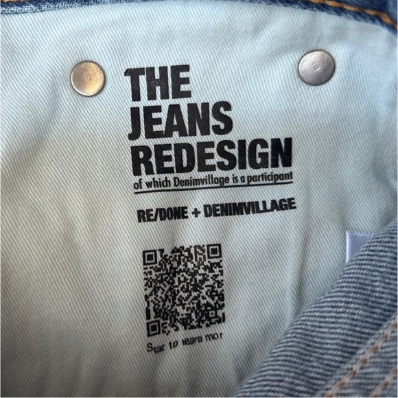 NWT Re/Done + Denim Village 70s Bootcut Jeans | 29 | Medium Fade Vintage Crease - Picture 13 of 14
